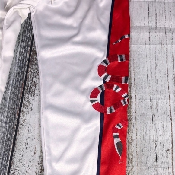 Sole Boy Red White & Blue Joggers Size Small - Picture 2 of 11
